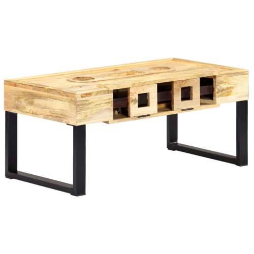 Stolić za kavu u stilu kazete 100x52x45 cm masivno drvo manga Cijena