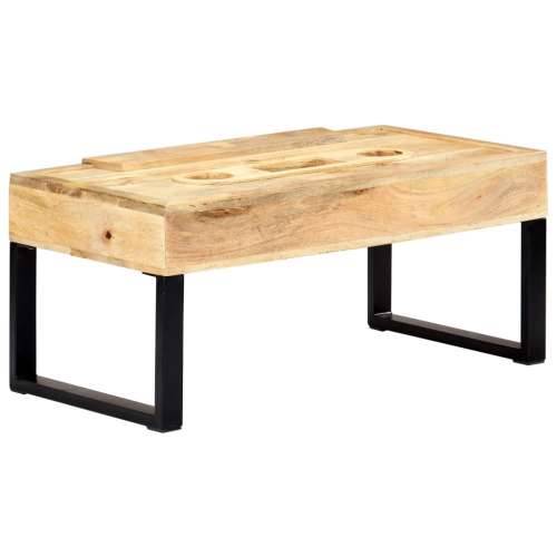 Stolić za kavu u stilu kazete 100x52x45 cm masivno drvo manga Cijena