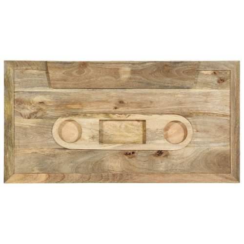 Stolić za kavu u stilu kazete 100x52x45 cm masivno drvo manga Cijena