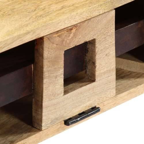 Stolić za kavu u stilu kazete 100x52x45 cm masivno drvo manga Cijena