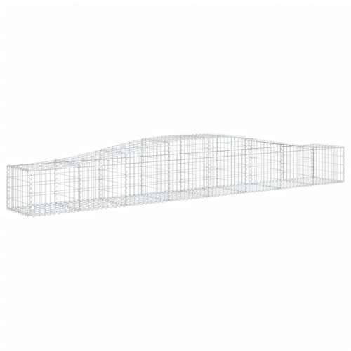 Lučne gabionske košare 7 kom 400x50x40/60 cm pocinčano željezo - 400 x 50 x 40/60 cm 7 Cijena