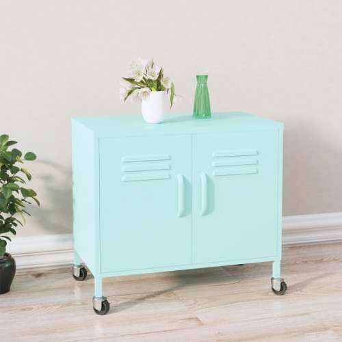 Ormarić za pohranu boja mente 60 x 35 x 56 cm čelični - Menta 1 Cijena