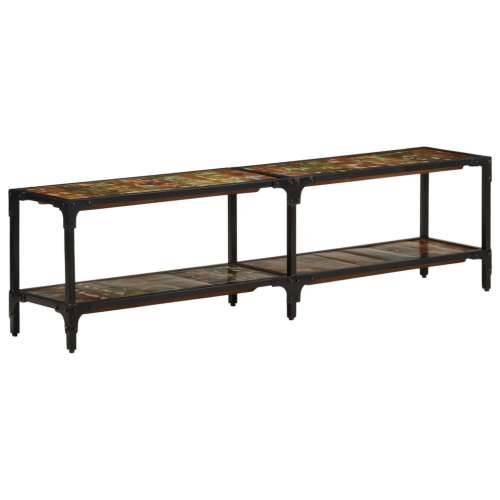 TV ormarić 150 x 30 x 41 cm od masivnog obnovljenog drva - 1 41 cm 150 cm masivno obnovljeno drvo Cijena