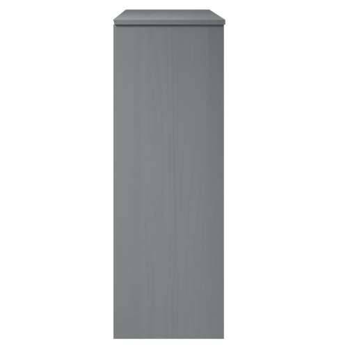 Gornji element za komodu MOLDE sivi 90x35x100 cm od borovine - Siva 1 Cijena