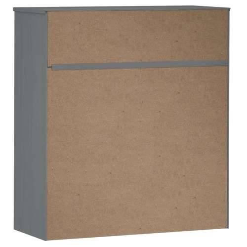Gornji element za komodu MOLDE sivi 90x35x100 cm od borovine - Siva 1 Cijena