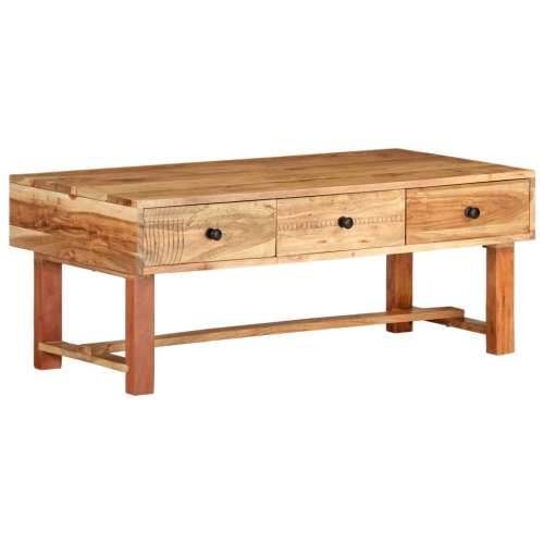 Stolić za kavu 100 x 50 x 40 cm od masivnog drva bagrema Cijena