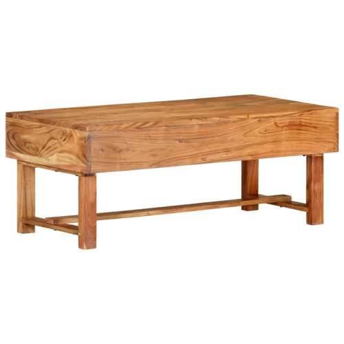 Stolić za kavu 100 x 50 x 40 cm od masivnog drva bagrema Cijena