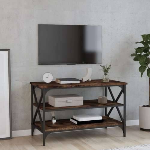 TV ormarić dimljeni hrast 80x40x50 cm konstruirano drvo - Dimljeni hrast 80 x 40 x 50 cm 1 Cijena