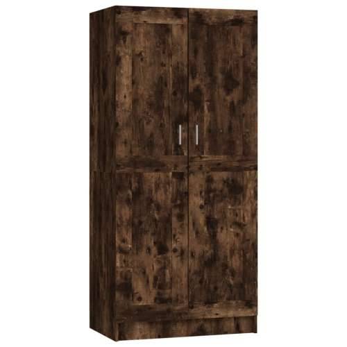 Ormar boja dimljenog hrasta 82,5x51,5x180 cm konstruirano drvo - Dimljeni hrast 1 Cijena