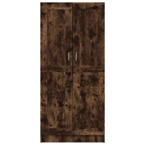 Ormar boja dimljenog hrasta 82,5x51,5x180 cm konstruirano drvo - Dimljeni hrast 1 Cijena