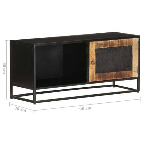 TV ormarić 90 x 30 x 40 cm od grubog drva manga Cijena