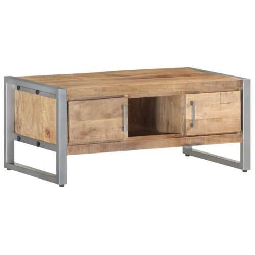 Stolić za kavu 95 x 50 x 40 cm od grubog drva manga Cijena