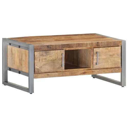 Stolić za kavu 95 x 50 x 40 cm od grubog drva manga Cijena