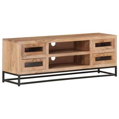 TV ormarić 110 x 30 x 40 cm od masivnog bagremovog drva Cijena