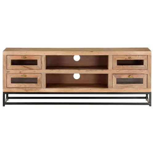 TV ormarić 110 x 30 x 40 cm od masivnog bagremovog drva Cijena