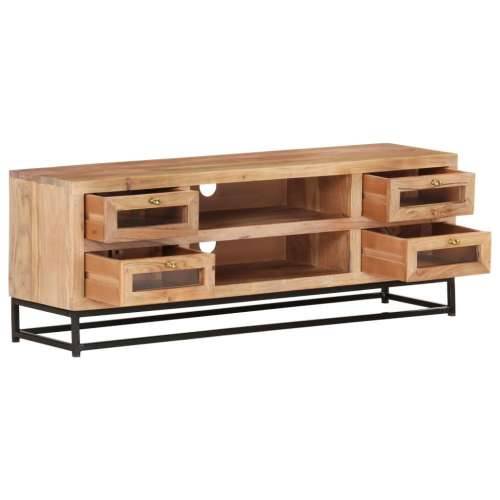 TV ormarić 110 x 30 x 40 cm od masivnog bagremovog drva Cijena