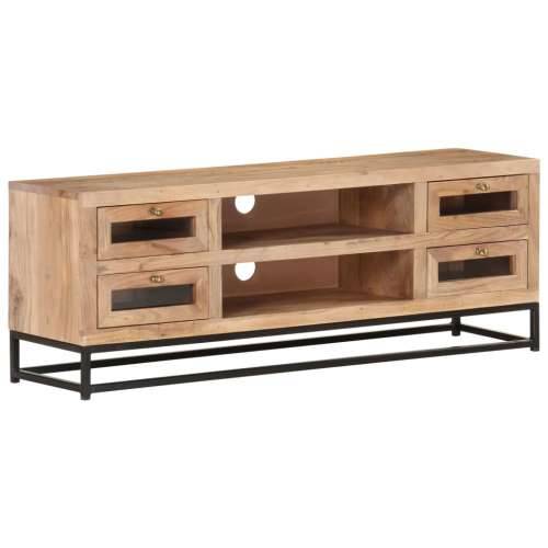 TV ormarić 110 x 30 x 40 cm od masivnog bagremovog drva Cijena