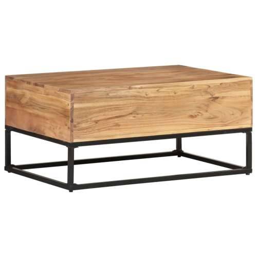 Stolić za kavu 90 x 60 x 40 cm cm od masivnog bagremovog drva  Cijena