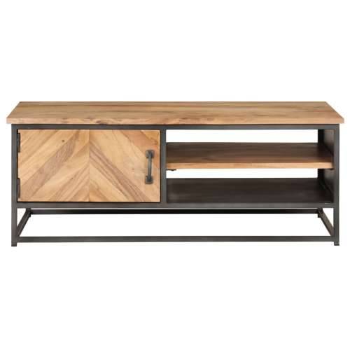 Stolić za kavu 90 x 50 x 35 cm od masivnog bagremovog drva Cijena
