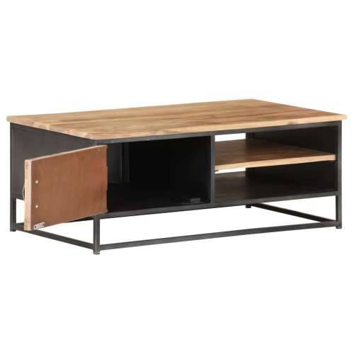 Stolić za kavu 90 x 50 x 35 cm od masivnog bagremovog drva Cijena