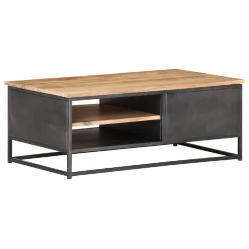 Stolić za kavu 90 x 50 x 35 cm od masivnog bagremovog drva Cijena