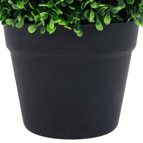 Umjetni šimširi s posudama 2 kom u obliku kugle zeleni 27 cm - 19 x 27 cm 2 Cijena