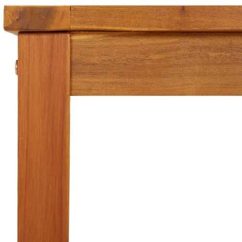 Vrtna klupa 110 x 35 x 45 cm od masivnog bagremovog drva - 1 110 cm Cijena
