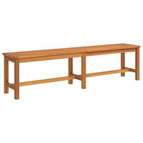 Vrtna klupa 180 x 35 x 45 cm od masivnog bagremovog drva - 1 180 cm Cijena