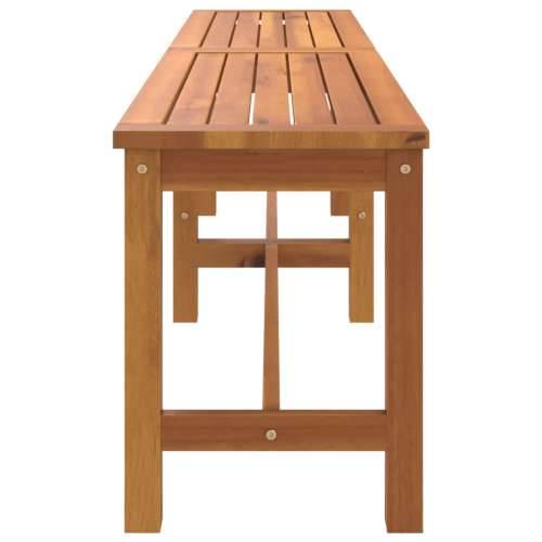Vrtna klupa 180 x 35 x 45 cm od masivnog bagremovog drva - 1 180 cm Cijena
