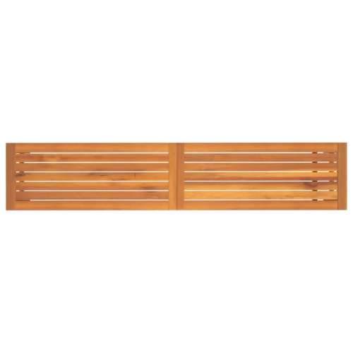 Vrtna klupa 180 x 35 x 45 cm od masivnog bagremovog drva - 1 180 cm Cijena