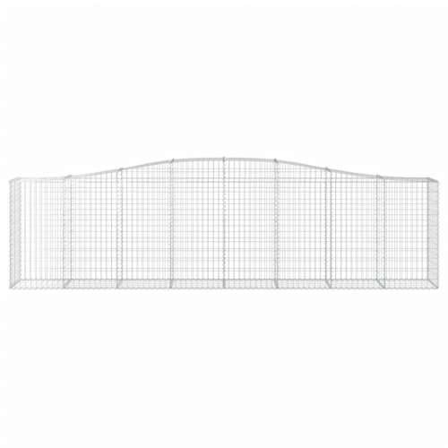 Lučne gabionske košare 3 kom 400x50x100/120cm pocinčano željezo - 400 x 50 x 100/120 cm 3 Cijena