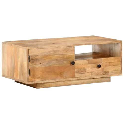 Stolić za kavu 90 x 50 x 35 cm od masivnog drva manga Cijena