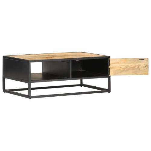 Stolić za kavu s izrezbarenim vratima 90x55x36 cm drvo manga Cijena