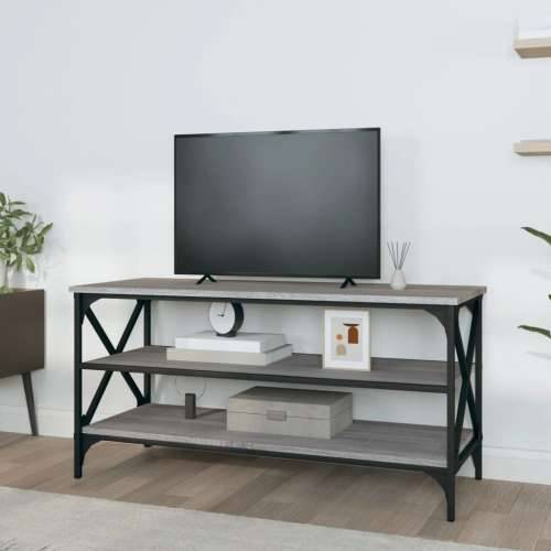 TV ormarić boja hrasta sonome 100x40x50 cm konstruirano drvo - Sivi hrast sonoma 100 x 40 x 50 cm 1 Cijena