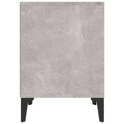 Noćni ormarić siva boja betona 40x35x50 cm - Beton siva 1 Cijena