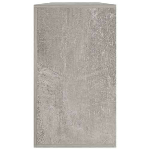 Klupa za cipele boja betona 80x24x45 cm konstruirano drvo - Beton siva 1 Cijena