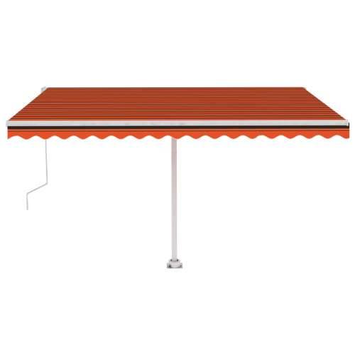 Samostojeća automatska tenda 450x350 cm narančasto-smeđa Šareni 450 x 350 cm 1 Cijena