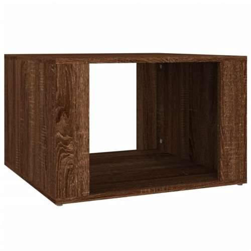 Noćni ormarić boja hrasta 57 x 55 x 36 cm od konstruiranog drva - Smeđi hrast 1 Cijena