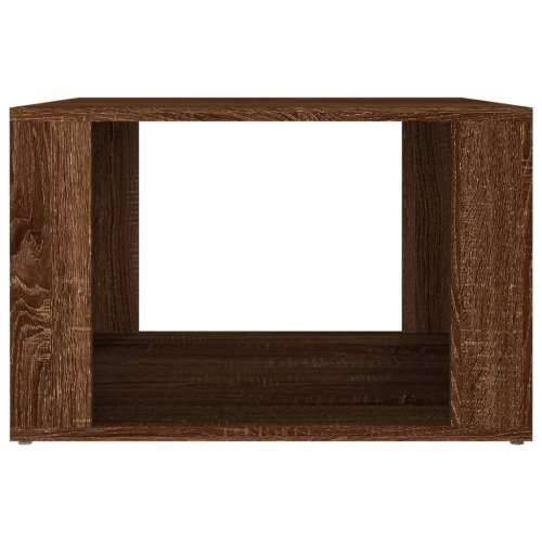 Noćni ormarić boja hrasta 57 x 55 x 36 cm od konstruiranog drva - Smeđi hrast 1 Cijena