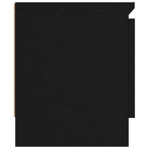 TV ormarić s vratima crni 102 x 30 x 36 cm - Crna 1 Cijena