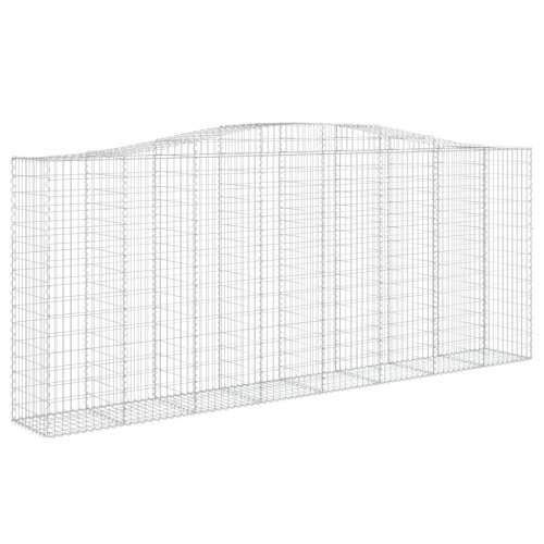 Gabion - Gabion ograde - Gabionska košara s lukom 400x50x160/180 cm pocinčano željezo - 400 x 50 x 160/180 cm 1 Cijena