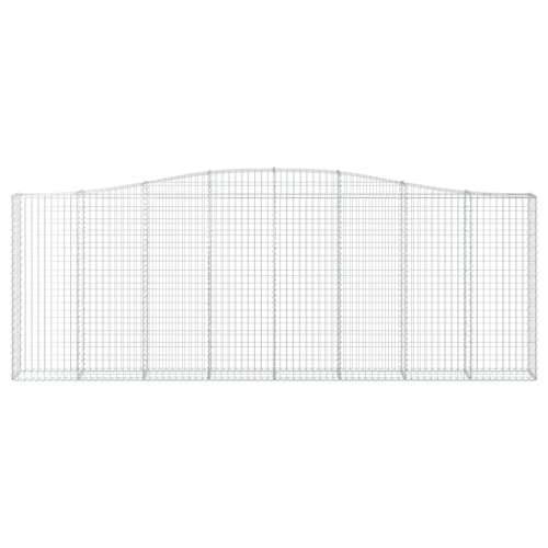 Lučne gabionske košare 6 kom 400x30x40/60 cm pocinčano željezo - 400 x 30 x 140/160 cm 6 Cijena