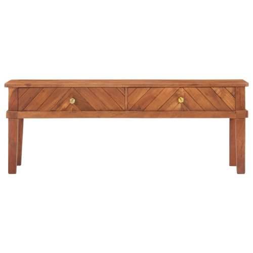 TV ormarić 110 x 40 x 41 cm od masivnog bagremovog drva Cijena