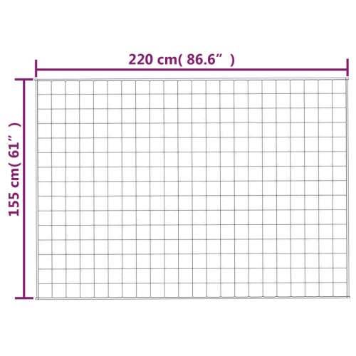 Teška deka svijetla krem 155x220 cm 11 kg od tkanine - Krema 155 x 220 cm 1 11 kg Cijena