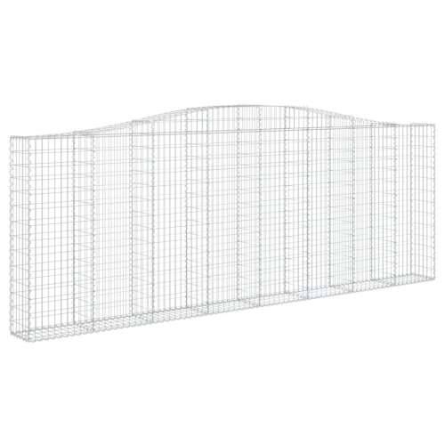 Lučne gabionske košare 3 kom 400x30x40/60 cm pocinčano željezo - 400 x 30 x 140/160 cm 3 Cijena