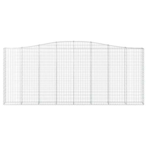 Lučne gabionske košare 3 kom 400x30x160/180cm pocinčano željezo - 400 x 30 x 160/180 cm 3 Cijena
