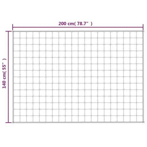 Teška deka svijetla krem 140x200 cm 10 kg od tkanine - Krema 140 x 200 cm 1 10 kg Cijena