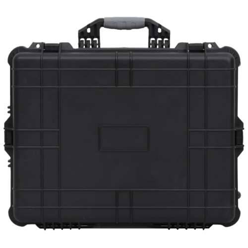 Kovčeg s kotačima crni 63 x 50 x 23 cm od PP-a Cijena