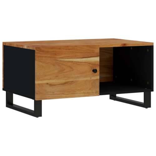 Stolić za kavu 80x50x40 cm od drva bagrema i konstruiranog drva - Smeđa 1 Cijena