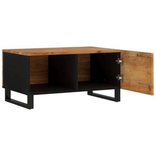Stolić za kavu 80x50x40 cm od drva bagrema i konstruiranog drva - Smeđa 1 Cijena